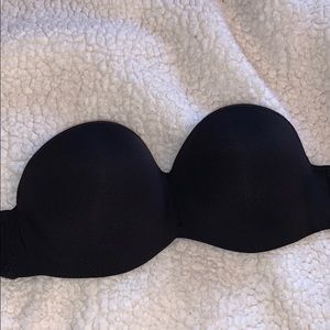 Le Mystère Strapless Black Bra